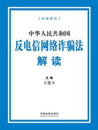 《中华人民共和国反电信网络诈骗法解读》-王爱立