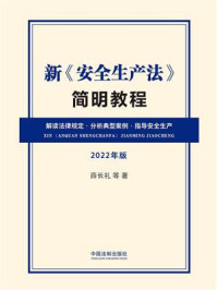 《新《安全生产法》简明教程》-薛长礼