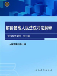 《解读最高人民法院司法解释：（含指导性案例）综合卷》-人民法院出版社编