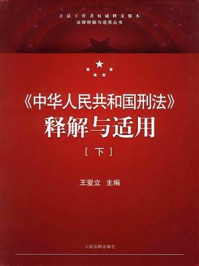 《《中华人民共和国刑法》释解与适用（下）》-王爱立