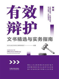 《有效辩护：文书精选与实务指南》-北京大成石家庄)律师事务所