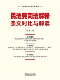 《民法典司法解释条文对比与解读》-冯刚