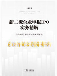 《新三板企业申报IPO实务精解：法律规则、审核重点与案例解析》-史雪飞