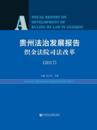 《贵州法治发展报告·织金法院司法改革（2017）》-吴大华