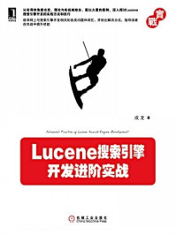 《Lucene搜索引擎开发进阶实战》-成龙