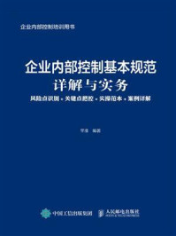 《企业内部控制基本规范详解与实务：风险点识别+关键点把控+实操范本+案例详解》-平准