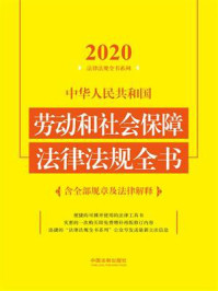 《中华人民共和国劳动和社会保障法律法规全书：含全部规章及法律解释（2020年版）》-中国法制出版社