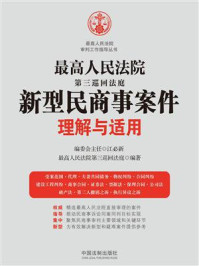 《最高人民法院第三巡回法庭新型民商事案件理解与适用》-江必新