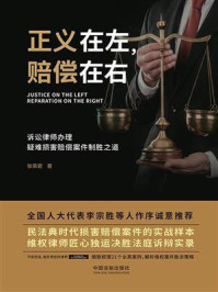 《正义在左，赔偿在右：诉讼律师办理疑难损害赔偿案件制胜之道》-张荣君