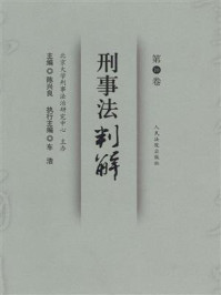 《刑事法判解（第16卷）》-陈兴良
