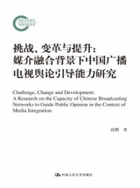 《挑战、变革与提升：媒介融合背景下中国广播电视舆论引导能力研究（国家社科基金后期资助项目）》-段鹏
