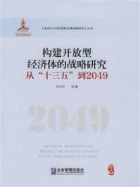 《构建开放型经济体的战略研究：从“十三五”到2049》-黄剑辉
