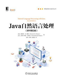 《Java自然语言处理（原书第2版）》-理查德·M. 里斯