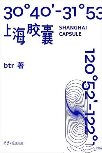 《上海胶囊》/全能跨界创作人btr“展览小说集”/理想国