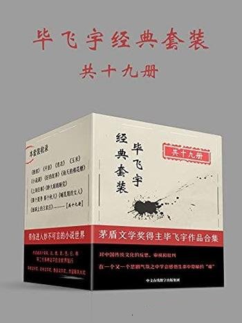 《毕飞宇经典套装》共19册/感受走近人心最柔软的那部分