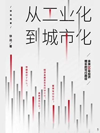 《从工业化到城市化》徐远/未来30年经济增长的可行路径