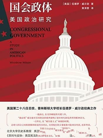 《国会政体》伍德罗·威尔逊/美国第二十八任总统的作品