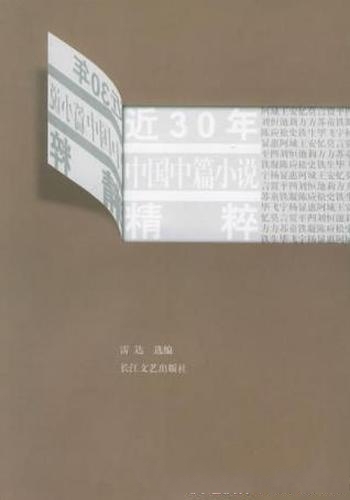 《近30年中国中篇小说精粹》雷达/篇幅原因选得相当精严