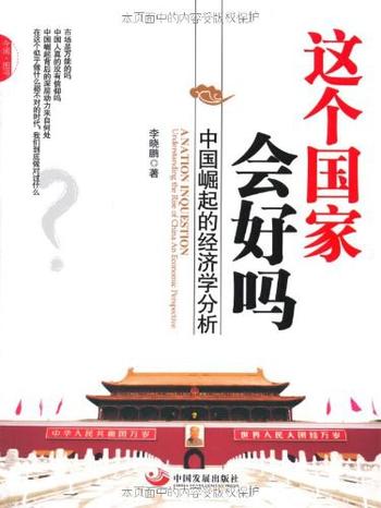 李晓鹏《这个国家会好吗：中国崛起的经济学分析》